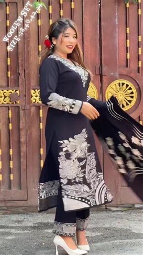 31K views · 776 reactions | Beautiful woolen set Size-38,40,42,44 | MoonMoon Fashion | Facebook