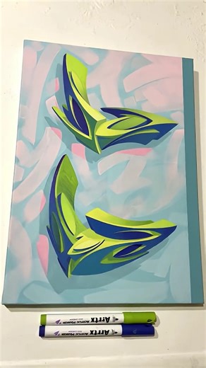 How to 3D Graffiti Letter - L