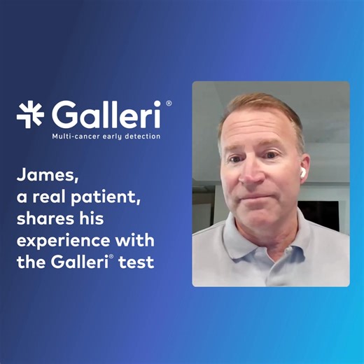 With the Galleri® test, you can screen for 50 cancer types with a single blood test — before symptoms appear. Click for Important Safety Information. | Galleri
