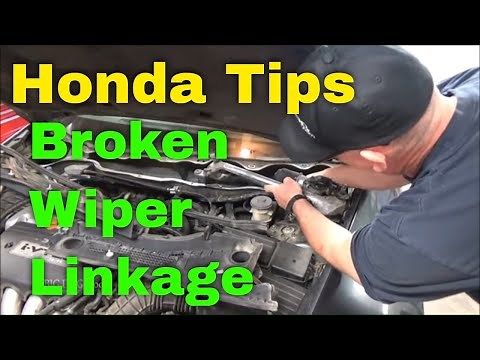 Honda Wipers Not Working - Wiper Linkage Broken