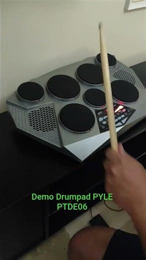 Demo Drumpad PYLE PTDE06 - Intro Angel de Amor - Maná