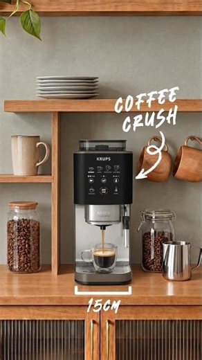 COFFEE CRUSH コーヒークラッシュ KRUPS by T-fal 【15cmおうちCAFÉ】｜ティファール