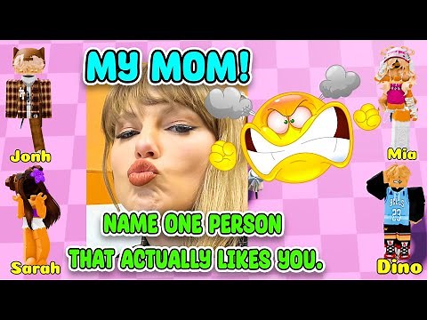 TEXT TO SPEECH Roblox Story🧅Name one person that actually likes you.🧅Emoji Groupchat Conversations