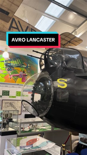 Model of a Lancaster fuselage at the Avro heritage museum #avro #aviation #planes #history #ww2