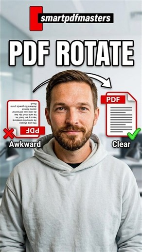 Rotate your PDF instantly with this pro trick #shortcutkeys #windows #tipsandtricks #technology