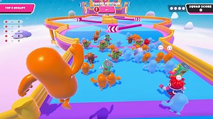 Roll that beautiful Beans footage. Fall Guys hits 4K / 60fps starting June 21 when the PS5 version launches. Full details: play.st/3wyIV5p | PlayStation