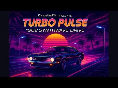 Turbo Pulse: 1982 Synthwave Drive | Full Album | Neon Highway Escape