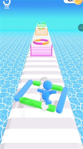 Color Run Gameplay 🌈🔥 Satisfying Color Match Challenge! #shortvideo #shorts #funny #2026 #new