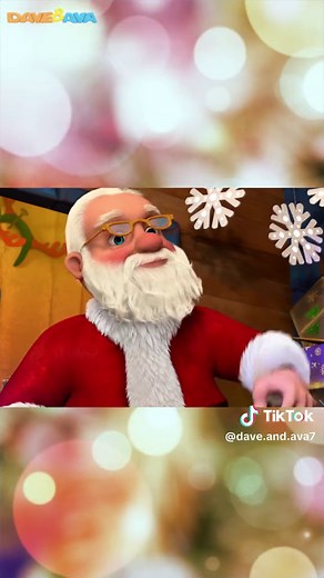 Santa - Christmas. #daveandava #kidssong #learn #babysong #song #nurseryrhyme #baby #cute #kids #dave #kittensoftiktok #fyp #funkids #angel #love #tiktok #sant