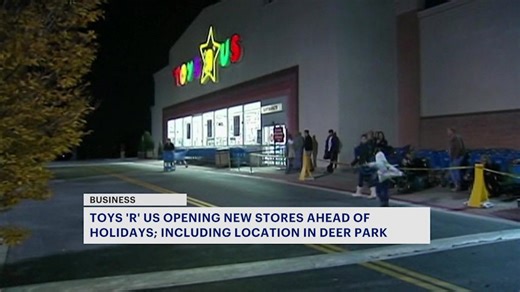 Toys 'R' Us is opening a new flagship store here on Long Island