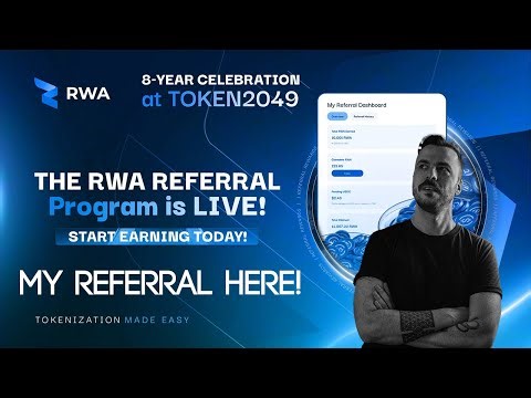 RWA Inc. | 🚀 It’s Here! RWA Inc. Referral Program Now LIVE — Earn with $RWAINC