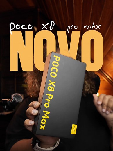 ESSE é o novo POCO X8 PRO MAX 😱💸🤳 #xiaomi #android #tecnologia #vitoriawalkeroficial #Celular