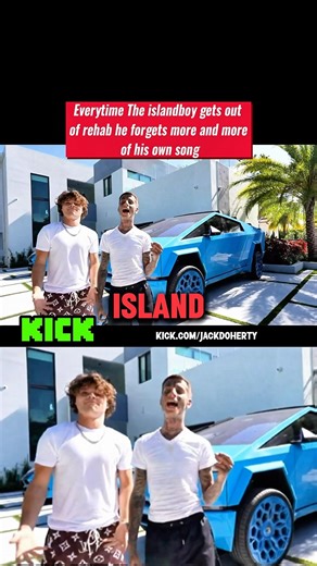 Islandboy forgets his own song every time he gets out of rehab #islandboys #jackdoherty