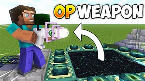 Minecraft But Structures are OP WEAPONS!