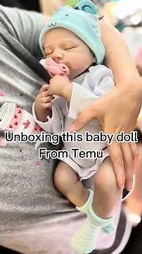 Unboxing Temu reborn doll & review