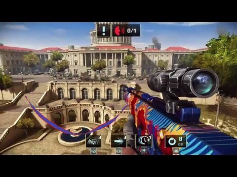 Sniper Fury - HD Gameplay/Walkthrough Chapter 7 Washington SNIPER MISSIONS