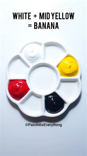 White, Yellow, Black and Red Color Mixing 🤍💛🖤❤️🎨 #shorts #colors #colormixing #asmr #satisfying
