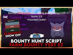 Blox Fruits AUTO BOUNTY HUNT SCRIPT | Get Bounty Easily Using This Script!