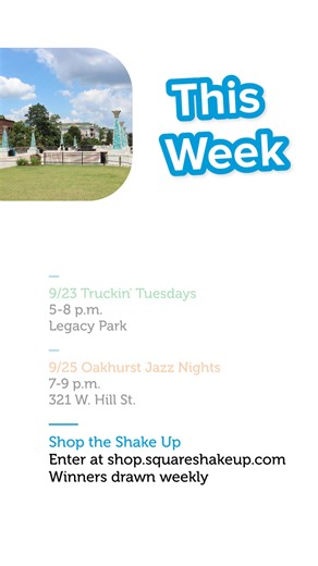 You know the drill, check out what is happening this week in Decatur! Keep shopping local, submit your receipts, and be entered to win the grand prize — including four Decatur experiences! Visit shop.squareshakeup.com for more. For more community events and information: Decaturga.com/calendar VisitDecaturga.com/events Decaturga.com/parksrec | City of Decatur GA- Government | Facebook