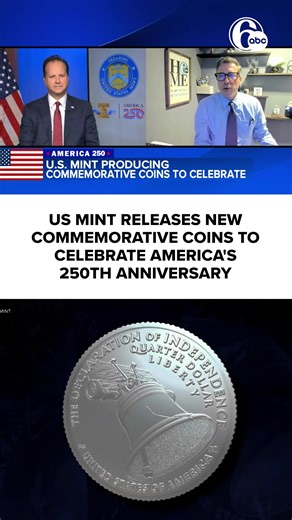 The U.S. Mint is producing commemorative coins to help celebrate the nation's 250th birthday. 🪙 They include the Enduring Liberty 2026 Semi-quincentennial half dollar, the 1916 Mercury Dime gold coin, and a special series of quarters with five designs, such as the Liberty Bell, Independence Hall, and the Mayflower.