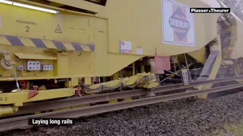 122K views · 2.3K reactions | Laying tracks using the continuous...