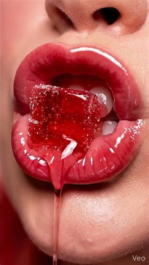 Extreme Jelly Candy ASMR | Mega Close-Up Mouth Eating Satisfying Crunch & Squish!#shorts #shortsfeed