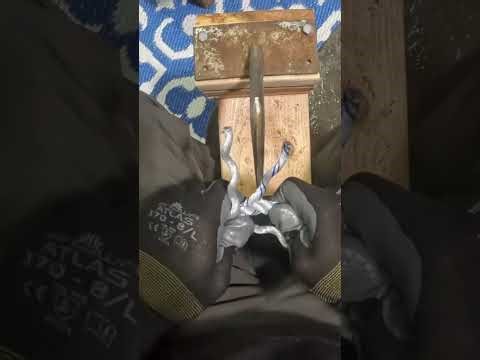 How to splice 3 strand crab rope.