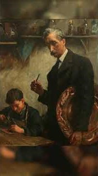 Young Apprentice Newlyn Copperworks by Stanhope Alexander Forbes (1857–1947) Penlee House