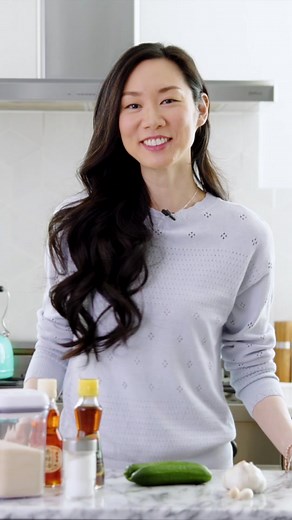 Crisp Asian Cucumber Salad Recipe