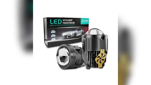 High Power EK12Pro 140W Fog Light Car Led Projector Lens 3000K 43000K 6000K Tri-Color Fog Light Lens for Cars Motorcycles