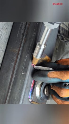 Incredible Laser Welding Process - The Smoothest Metal Joints Ever! ⚡️ #shorts