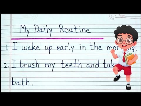 Daily Routine 10 Lines | Daily Routine Essay | Daily Routine Essay In English