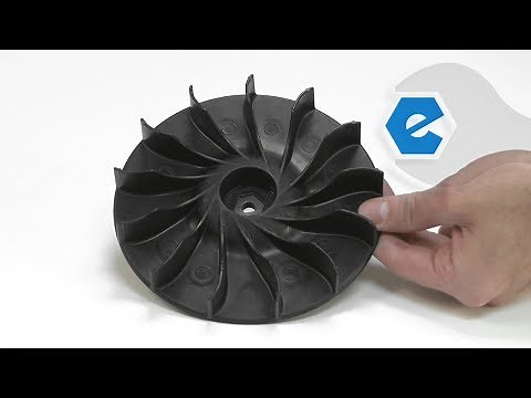 Husqvarna Blower Repair - Replacing the Impeller (Husqvarna Part # 581449401)