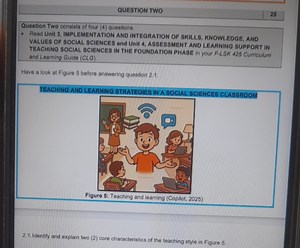 Question Two consists of four (4) questions.Read Unit 3, IMPL... | Filo