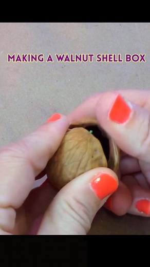 How to Make a Hinge for a Walnut Shell Jewelry Box