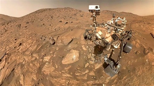 火星探査車・愛称「パーシー」が持ち帰ったサンプルに生命の痕跡か、NASAが発表