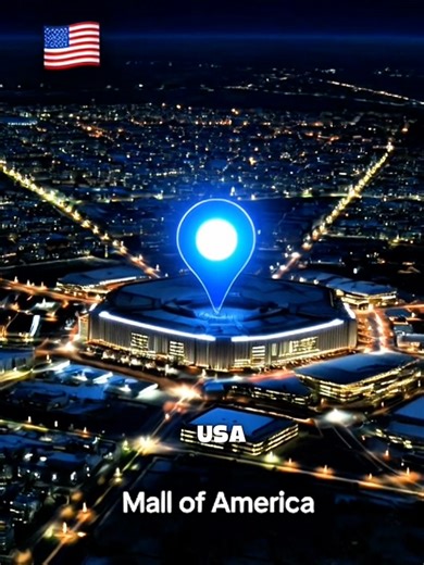 The largest shopping Mall in the USA, With More than 5 million Square feet #geography #mall #unitedstates #mallofamerica