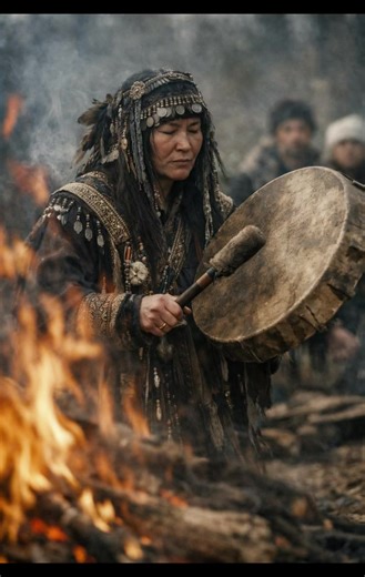 🌌 Шаман - Мост Между Мирами Шаман - это не просто лекарь или гадатель. Это хранитель традиций, проводник между мирами, который бережно заботится о связи между поколениями. Его главная задача — почитать предков и поднять род из забвения, очистив его от грехов и долгов на семь поколений назад и вперед. 🎨Что делает шаман? Шаман проводит обряды, которые помогают людям избавиться от злых духов, болезней и бедствий. Во время этих ритуалов он использует бубен, колокольчик или варган, чтобы войти в ос