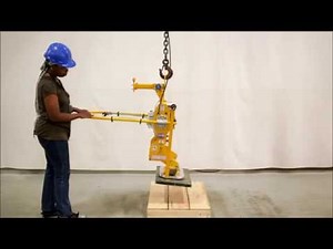 ANVER EZ-Tilt Lifter Handling Stone Blocks