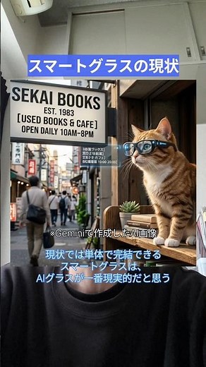 【持論】スマートグラスの現状 #スマートグラス #ai #AIグラス #人工知能