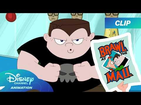 Phineas is Challenged by Buford to a Thumb War! 😵 | Phineas and Ferb Throwback | Disney Channel