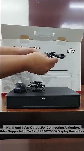 🎥📦 UNV NVR301-04S3 Unboxing | 4-Channel IP Network Video Recorder | Full Specs & Overview