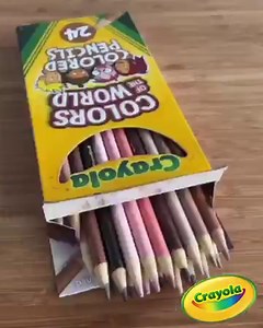 Color & draw more inclusively! 🖍️ Celebrate diversity with Crayola Colors of the World. | Crayola