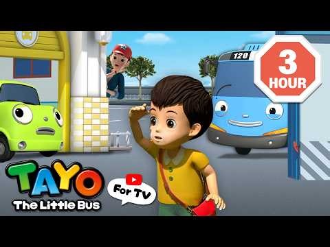 [200分] みんなでかくれんぼ！ l 子供向けアニメ l ちびっこバス タヨ