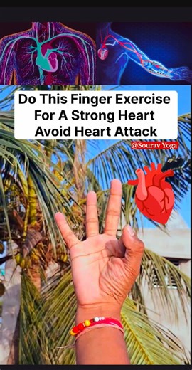 1.3M views · 8K reactions | Do this finger exercise Avoid heart...