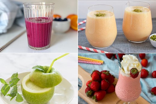 Los mejores batidos de frutas con combinaciones para todos los gustos (y qué temporada es mejor para cada uno)