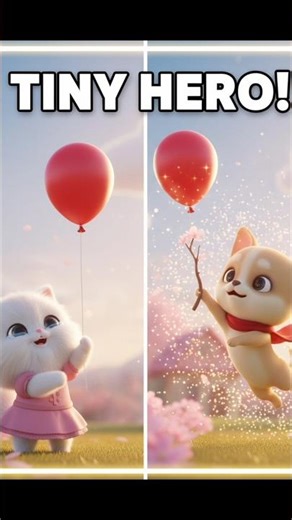 Kiro & Lumi’s first little adventure begins… 🎈✨