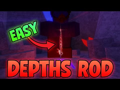 How To Get ROD OF THE DEPTHS Fisch! (FAST) Rod of The Depths Maze Fisch! (Roblox Fish)