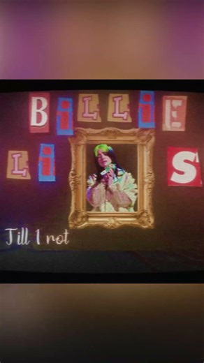 Tipografia Billie Elish #shorts #viral #tipografia #edit