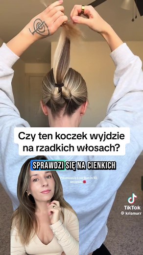 Fryzura dla cienkich i rzadkich włosów
